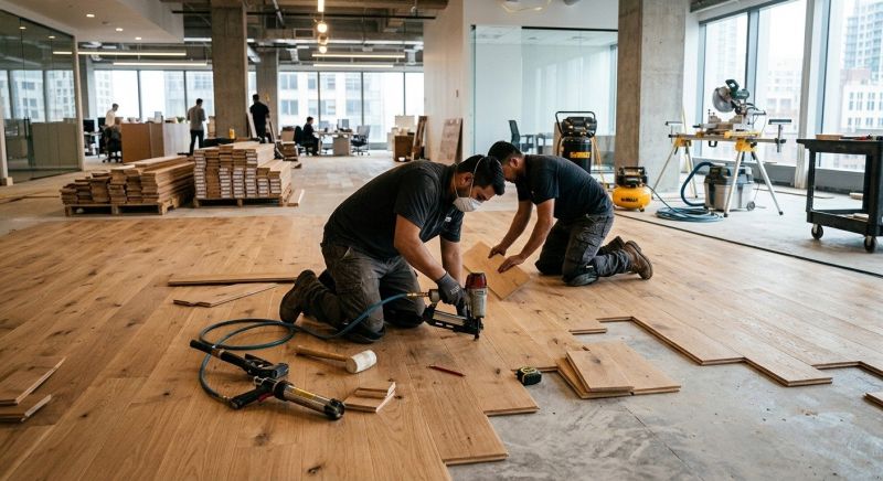 Commercial Hardwood Service in Ozone Park, NY