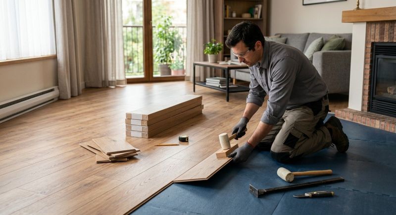 Laminate Floor Installation in Maspeth, NY
