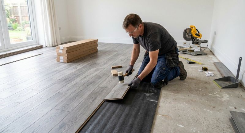Laminate Floor Installation in Scotch Plains, NJ