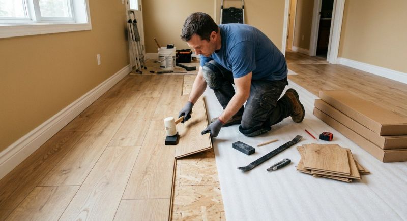 Laminate Floor Installation in South Richmond Hill, NY
