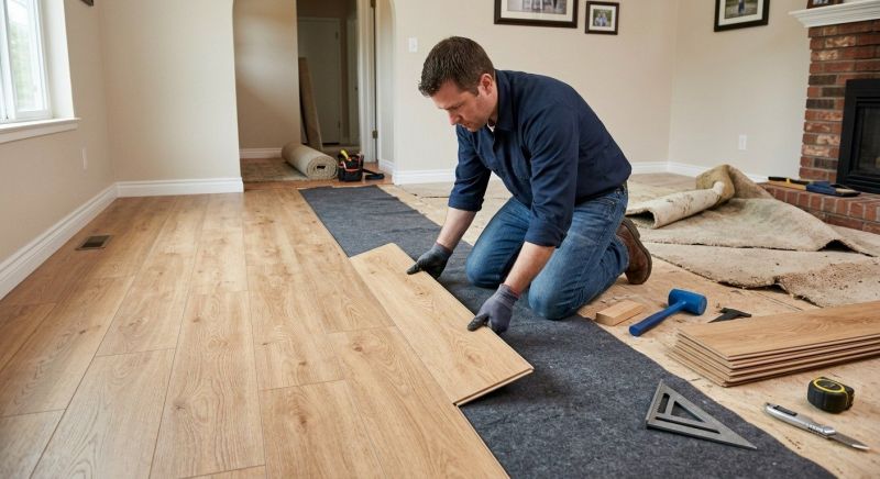 Laminate Floor Remodeling in Passaic County, NJ