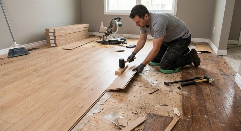 Laminate Floor Replacement in Iselin, NJ