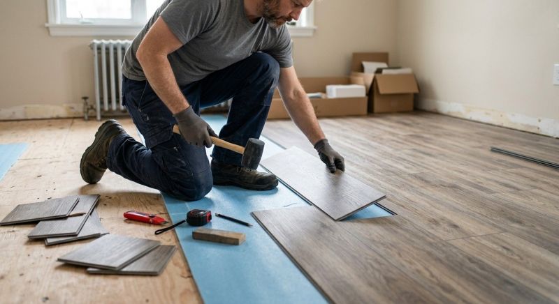 Linoleum Floor Installation in Flushing, NY