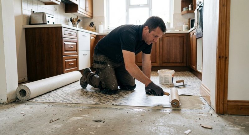 Linoleum Floor Installation in Hillside, NJ