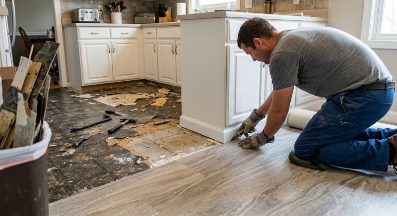 Linoleum Floor Installation in Pelham, NY