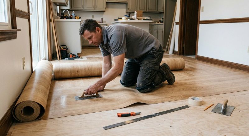 Sheet Flooring Installation in Hillsdale, NJ