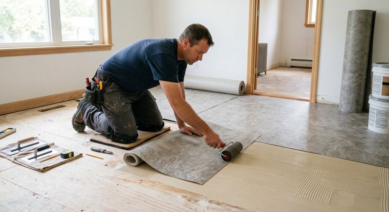 Sheet Vinyl Installation in Tappan, NY