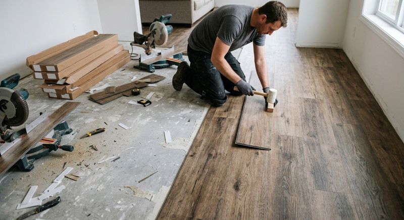 Vinyl Flooring Installation in Bergenfield, NJ