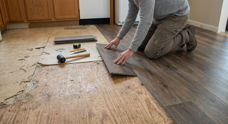 Vinyl Flooring Installation in Colonia, NJ