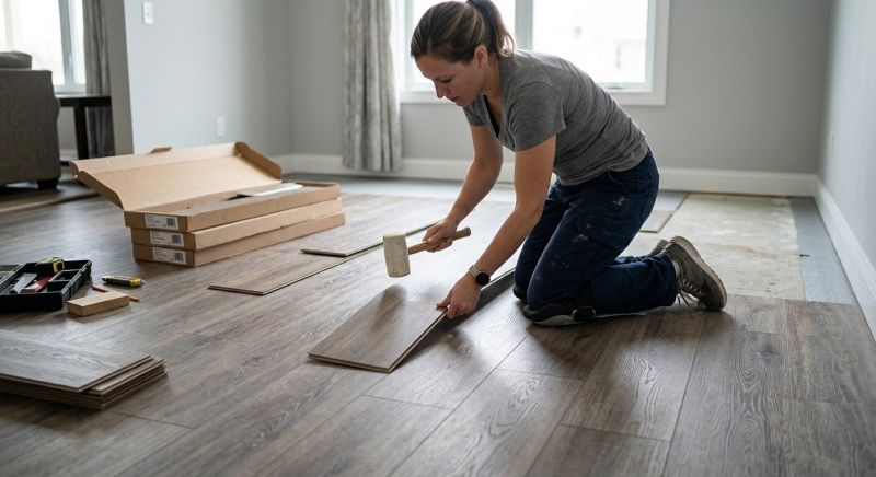 Vinyl Plank Floor Installation in Passaic County, NJ