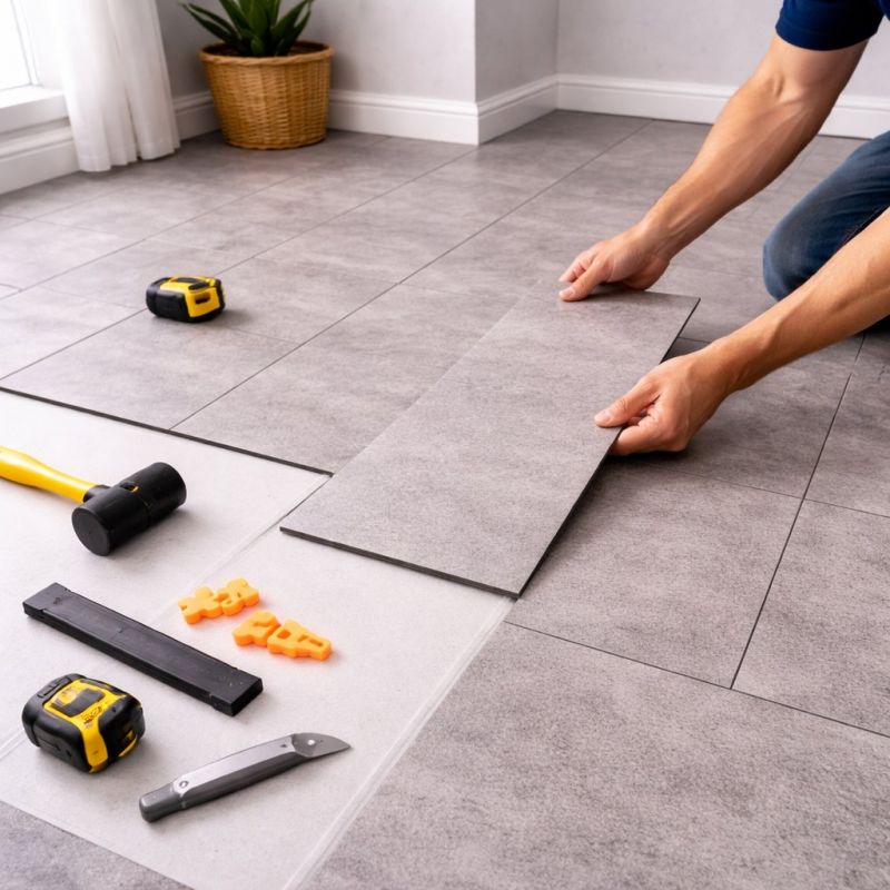 Vinyl Tile Replacement in Passaic County, NJ