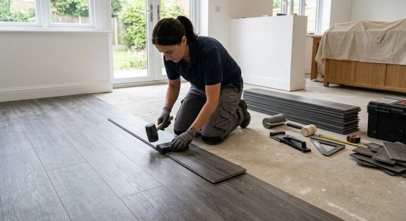 Luxury Vinyl Tile Installation in Roselle, NJ